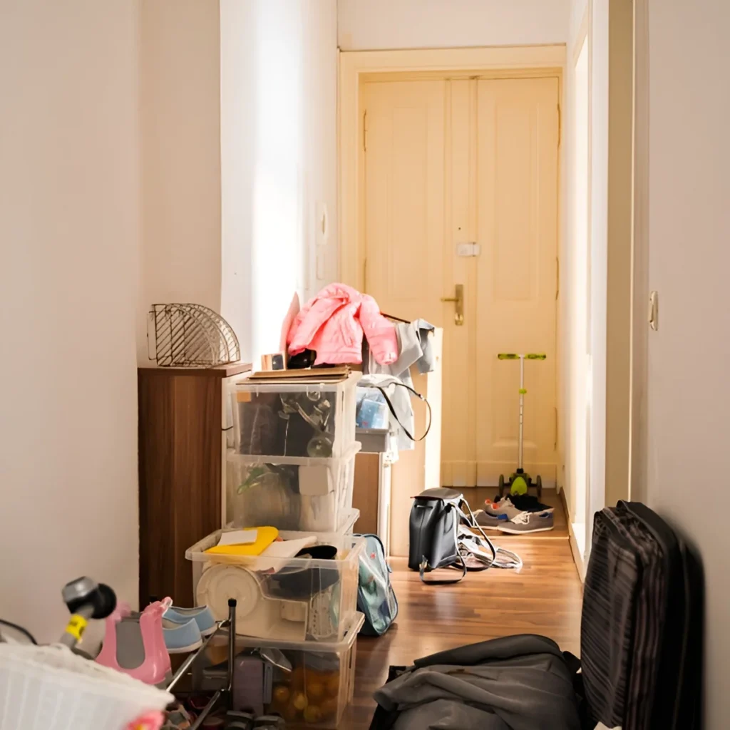 Image showing cluttered home with many items.