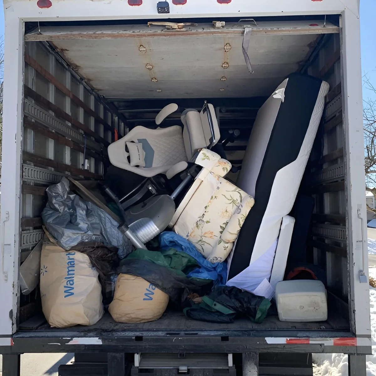 Image showing furniture removal service in Worcester, MA.