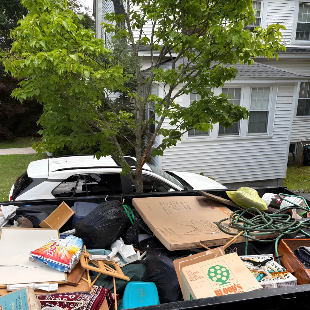 Image showing a house cleanout in Shrewsbury, Massachusetts.