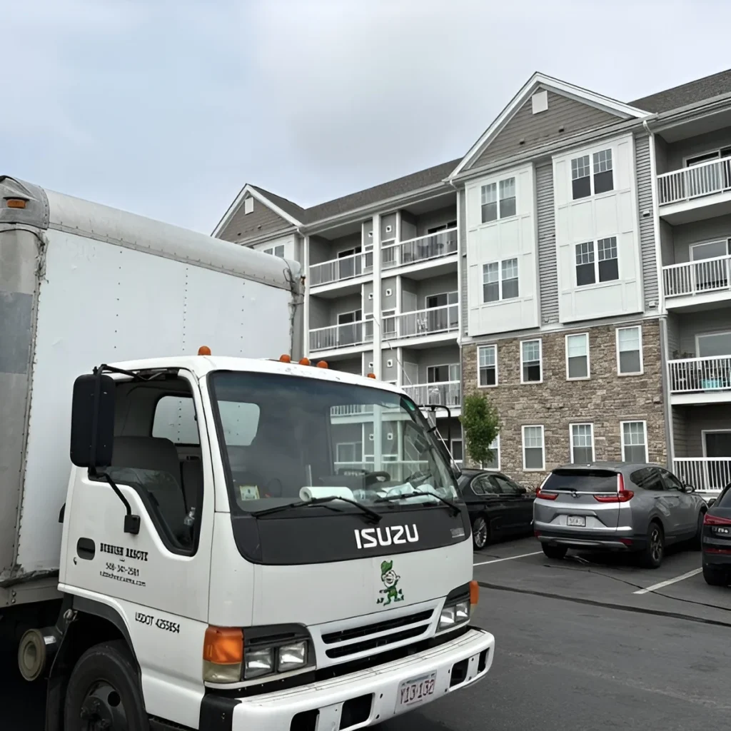 Image showing a residential moving service in Grafton, Massachusetts.