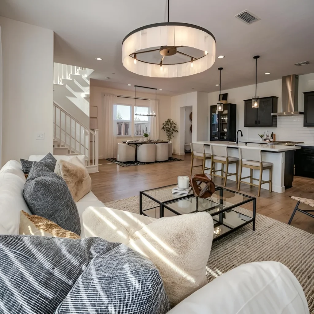 Image showing a staged home increasing property value.