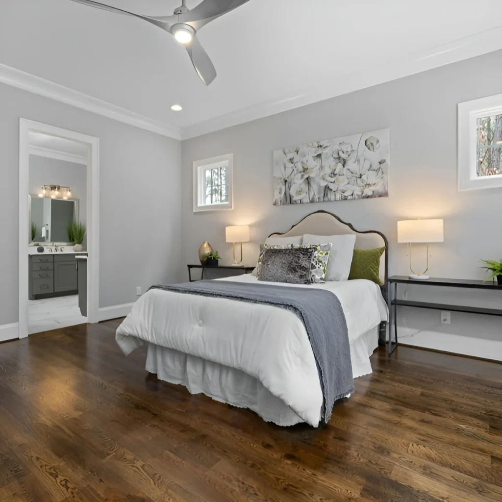 Image showing a home staging setup in Grafton, Massachusetts.